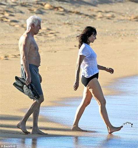 Ted Danson And Mary Steenburgen Enjoy Dip In Hawaii Daily Mail Online