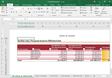 Contabilidad Plantillas En Excel Para Tu Empresa Trabajo Bs 2 599 00