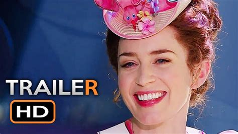 mary poppins returns official trailer 2 2018 emily blunt disney movie hd youtube
