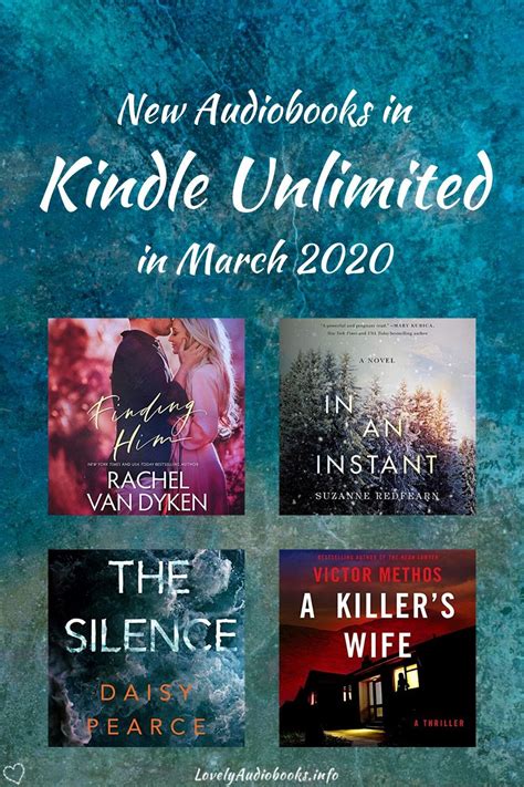 New Free Audiobooks In Kindle Unlimited March 2020 In 2020 Kindle Unlimited Audiobooks