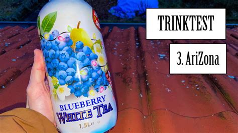 Arizona Blueberry White Tea Trinktest Youtube