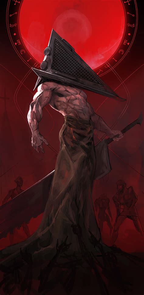This Pyramid Head Fanart Is Awesome Source In The Comments Rsilenthill