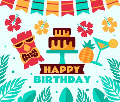 Check spelling or type a new query. Tropical Birthday Party Vector 184322 Vector Art at Vecteezy