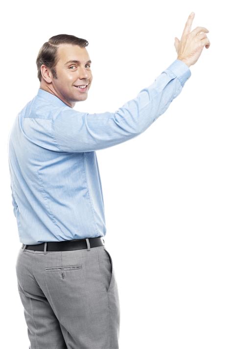 Free Download Hd Png Download Men Pointing Thumbs Up