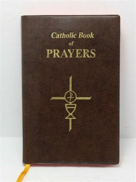 Catholic Book Of Prayers By Maurus Fitzgerald 1984 Vinyl Bound Large