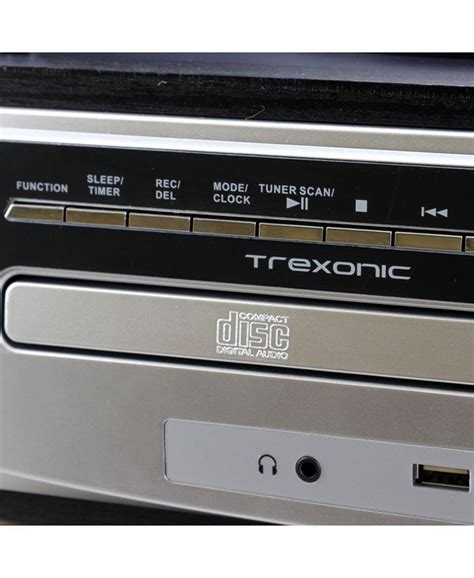 Trexonic 3 Speed Vinyl Turntable Home Stereo System Macys