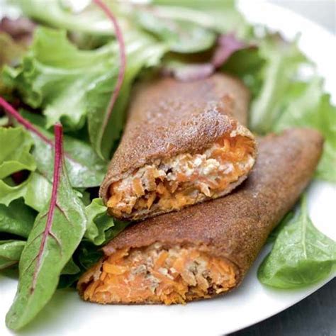 Recette de Galettes de sarrasin aux légumes croquants