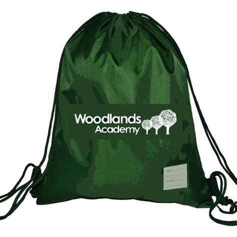 Woodlands Pe Bag With Logo Kevins Schoolwear