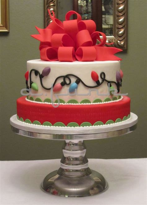 It's time to turn seasonal into sensational with our best christmas cake recipes. Christmas Lights Cake - CakeCentral.com