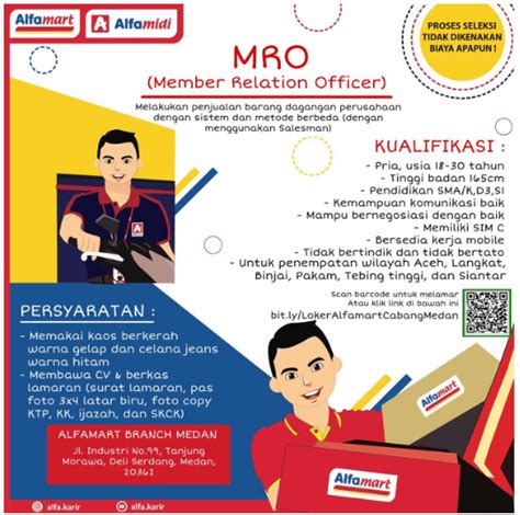 Pt sumber alfaria trijaya, tbk merupakan salah satu perusahaan retail minimarket terkemuka di indonesia pemegang lisensi merek dagang alfamart yang tergabung dalam alfa group (alfamart, alfamidi, lawson, dan+dan). Walk-in Interview Tamatan SMA/SMK/Sederajat Dan D3/S1 Untuk Berbagai Posisi Di PT. Sumber ...