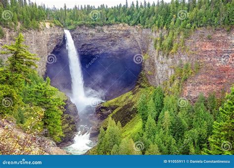 Helmcken Falls In British Columbia Canada Stock Image Image Of