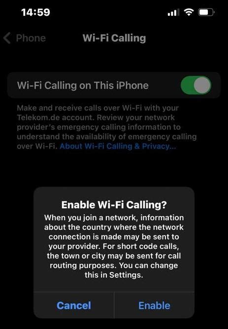 How To Enable And Use Wi Fi Calling On Your Iphone Android Authority