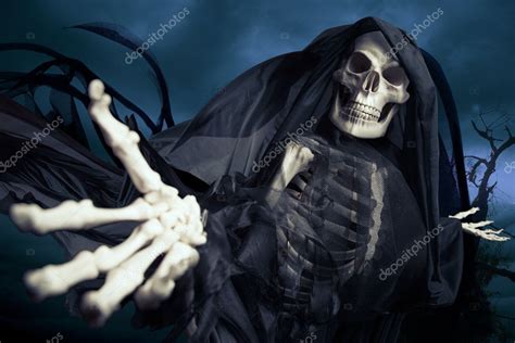 Grim Reaper Angel Of Death — Stock Photo © Fergregory