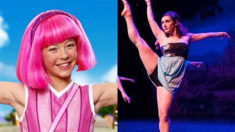 Omg Así Luce La Stephanie De Lazy Town 15 Años Después De La Serie Erizos