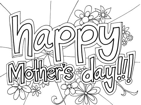 Mother's day printable spanish poster. mothers day coloring pages in spanish - Free Large Images