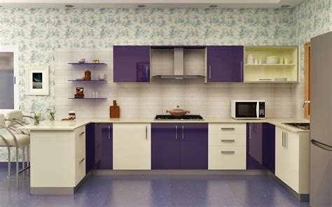 Modular Kitchen Designs 4 Ways To Go Glossy Homelane Blog