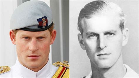 Prince Harrys Uncanny Resemblance To Late Grandfather Prince Philip