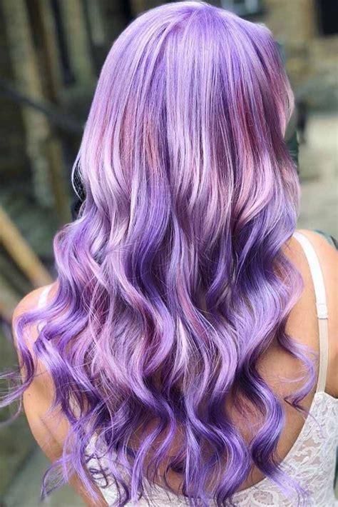 Hair Color 2017 2018 Lavender Purple Hair Color Ombre