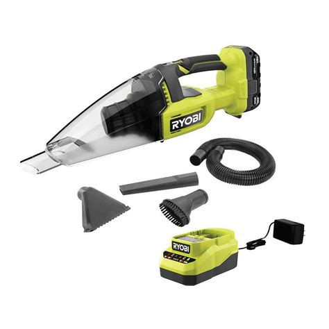 Ryobi One 18v Cordless Multi Surface Handheld Vacuum Kit With 20 Ah