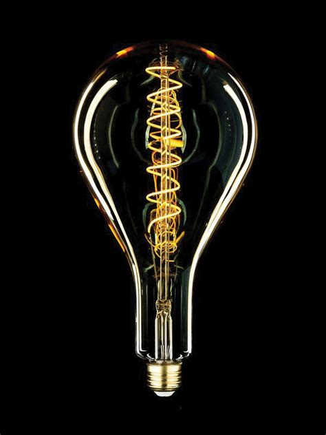 Oversize Bulb Shape Style - Swirl Filament - Edison Antique Vintage ...