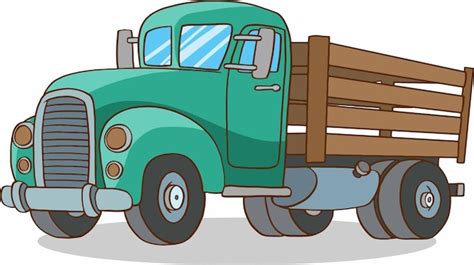 Truck Cartoon Clipart