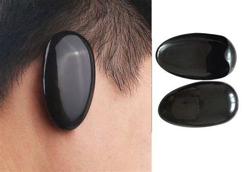 10pairs Black Plastic Professionale Ear Cover Shield Protector