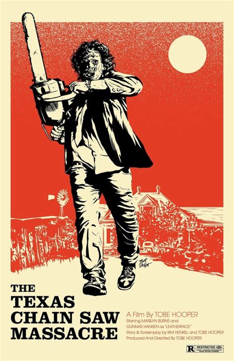 The Texas Chain Saw Massacre Poster Horror Movie Print Good Etsy