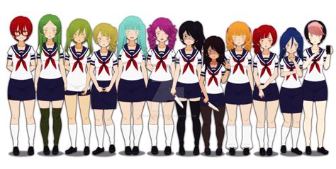 Imagem Yandere Simulator By Strawberry Guro D95n36epng Wikia