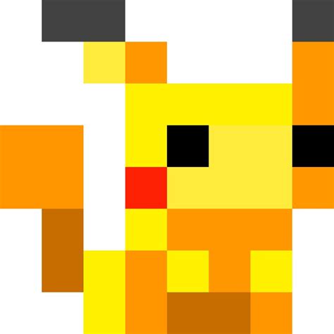 Pixilart 8x8 Pikachu Pixel Drawing Pikachu Drawing Application