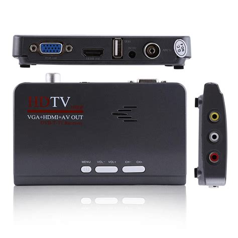 Herwey Digital 1080p Hd Hdmi Dvb T2 Tv Box Tuner Receiver Converter