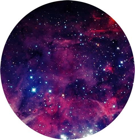 Space Circle Png Purple Blue Galaxy Background Transparent Cartoon Free