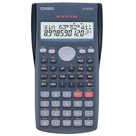 Calculadora Científica Casio FX 82MS Científica no Pontofrio com