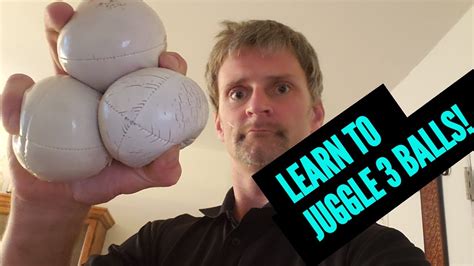 Learn To Juggle 3 Balls Pt 1 Youtube
