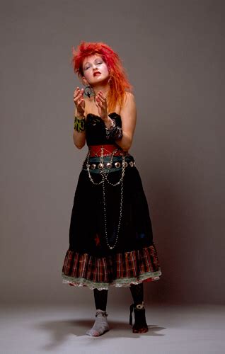 luxus cyndi lauper 80er outfit