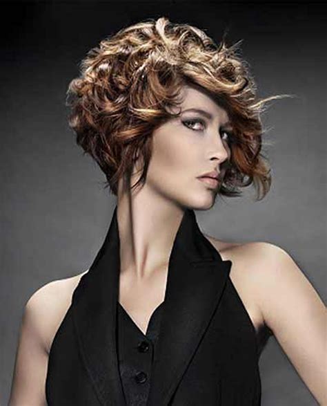 short haircuts for curly wavy hair