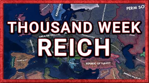 Thousand Week Reich A Hearts Of Iron 4 Mod Ai Only Timelapse 1952