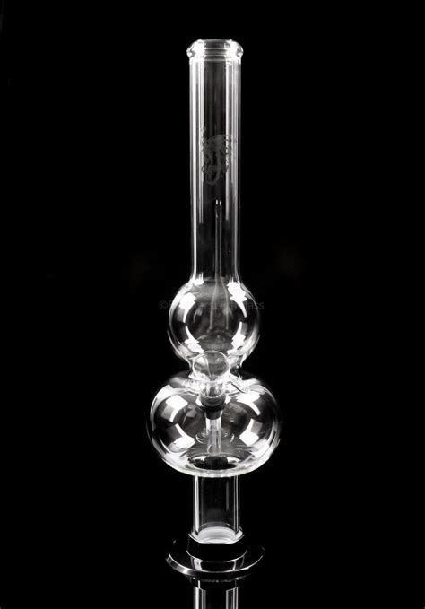 Glowfly Glass Bubble Bottom Bong With Removable Base For Sale