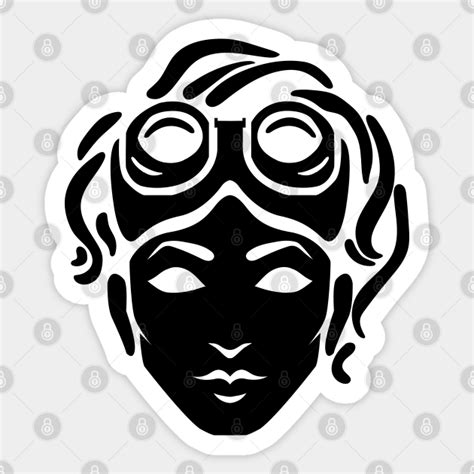 Apex Legends Horizon Icon Black Apex Legends Sticker Teepublic