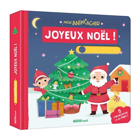 Livre Cartonné Tout Petits Mon Animagier Joyeux Noël Auzou Editions