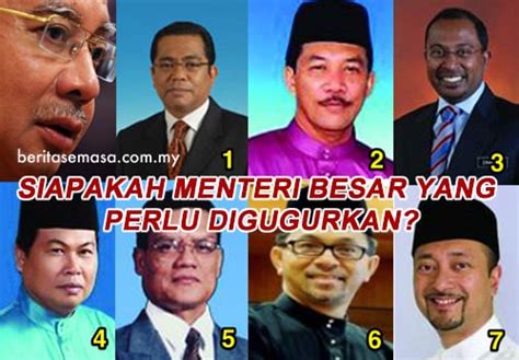 Dilihat sebagai seorang yang amat. Senarai Menteri Besar Malaysia Yang Digugurkan? Punca?