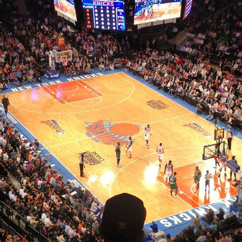 Madison Square Garden Seating View Section 210