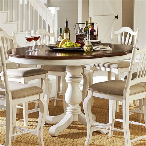 Products backed by a lifetime guarantee—shop online or call for a quote today! Haven High/Low Dining Table (Buttercream White) Legacy ...