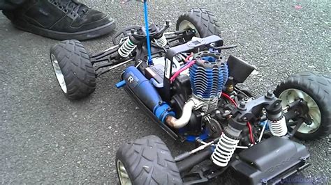 Traxas Nitro Fuel Rc Car Without Shell Youtube