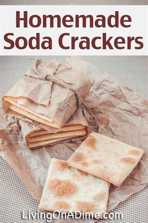 Homemade Soda Crackers Recipe 10 Foods You Didnt Know You Could Make