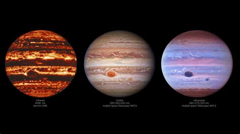 Stunning New Images Of Jupiter Reveal Atmosphere Details In Different
