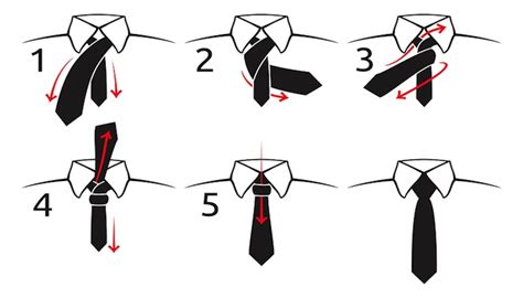 Simple Knot And The Four In Hand Knot James Morton Ties