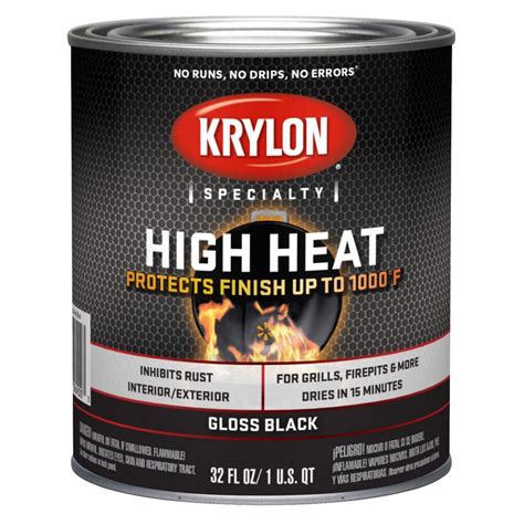 Защитная краска Krylon High Heat Brush On Sherwin Williams