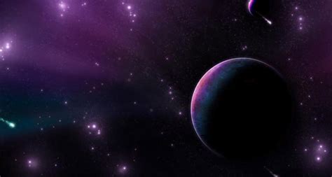 Free Download Purple Planet In Space Hd Wallpaper 4761 Hd Wallpaper 3d