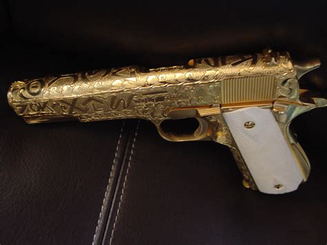 1911 grip screws slot head stainless steel 24k gold plated finish,tornillos para cachas 1911 chapeados de 24k de oro con cabeza plana mhpmexicanarts 4.5 out of 5 stars (74) $ 15.99 free shipping add to favorites 1911 colt & clones custom gun grips 24k gold buffalo white mother of pearl. Colt 1911,38 Super,made in 1949,24K Gold plated... for sale