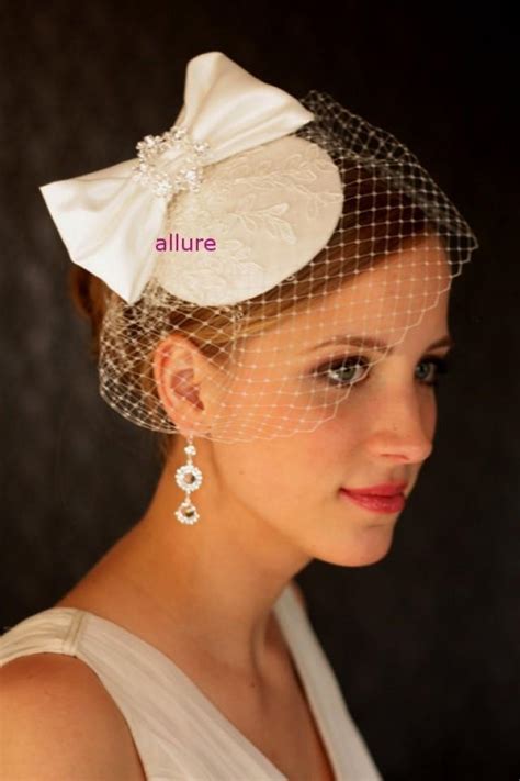 Birdcage Veil Wedding Hat Bridal Hat Headpiece 2222371 Weddbook